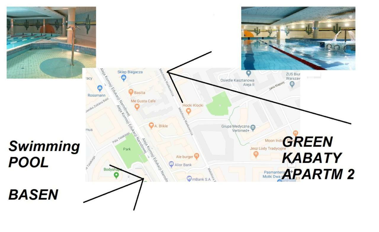 Green Kabaty Apartment 2 Варшава Екстер'єр фото